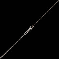 14K White Gold Estate Diamond Necklace