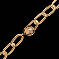 Pomellato 18K Rose Gold Estate Narciso Link Necklace