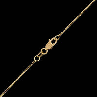 14K Yellow Gold Estate Tanzanite and Diamond Pendant Necklace