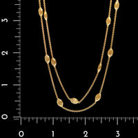 Marco Bicego 18K Yellow Gold Estate Siviglia Necklace