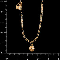 Tiffany & Co. 18K Rose Gold Estate Hardware Wrap Necklace