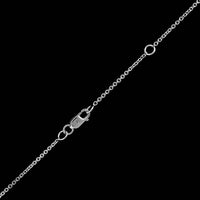 14K White Gold Estate Diamond Necklace