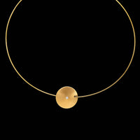 18K Yellow Gold Estate Diamond Necklace