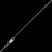 Roberto Coin 18K White Gold Estate Love Letter M Pendant Necklace