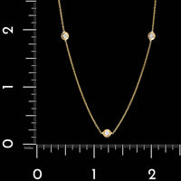 Roberto Coin 18K Yellow Gold Estate Diamond by the Inch Necklace