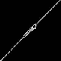 14K White Gold Estate Cultured Pearl and Diamond Pendant Necklace&nbsp;