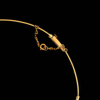 18K Yellow Gold Estate Diamond Collar Necklace
