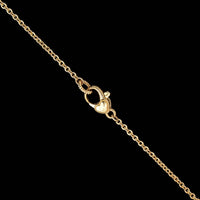 Judith Ripka 18K Yellow Gold Estate Diamond Pendant Necklace