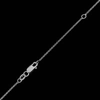 Roberto Coin 18K White Gold Estate Diamond Tiny Treasures Circle Pendant Necklace