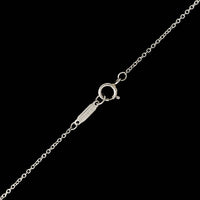 Tiffany & Co. Platinum Estate Diamond Metro Heart Necklace