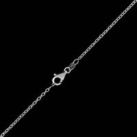 14K White Gold Estate Diamond Bar Necklace