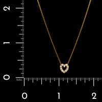 14K White Gold Estate Morganite and Diamond Pendant Necklace