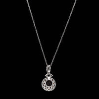Roberto Coin 18K Yellow Gold Estate Diamond Tiny Treasures Heart Pendant Necklace