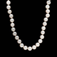 Mikimoto 18K Yellow Gold Estate Cultured Pearl Necklace
