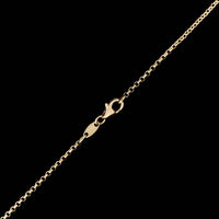 14K Yellow Gold Fringe Lariat Necklace