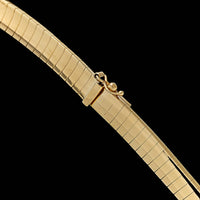 14K Yellow Gold Estate Omega Necklace