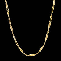 14K Yellow Gold Estate Fancy Link Necklace