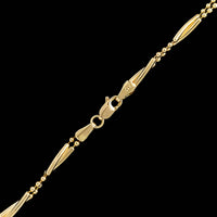 14K Yellow Gold Estate Fancy Link Necklace