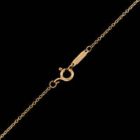 Tiffany & Co. 18K Rose Gold Estate Diamond Victoria Pendant Necklace