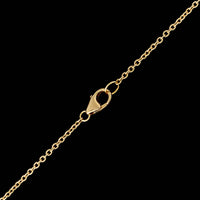 Mikimoto 18K Yellow Gold Estate Akoya Cultured Pearl Tin Cup Necklace