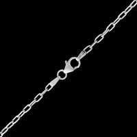 18K White Gold Estate Aquamarine and Diamond Pendant Necklace