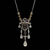 Edwardian Platinum Estate Diamond Necklace