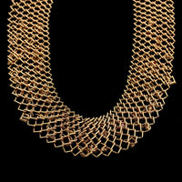 Cartier 18K Rose Gold Estate Gem-set Strolls Necklace