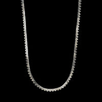 18K White Gold Estate Diamond Necklace