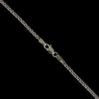 14K White Gold Estate Diamond Necklace