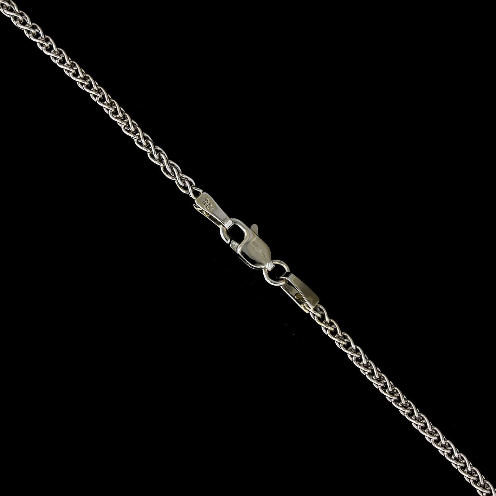 14K White Gold Estate Diamond Necklace