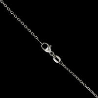 Platinum Estate Diamond Bar Pendant Necklace