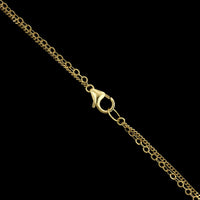 Amali 18K Yellow Gold Estate Black Diamond Whisper Chain Necklace