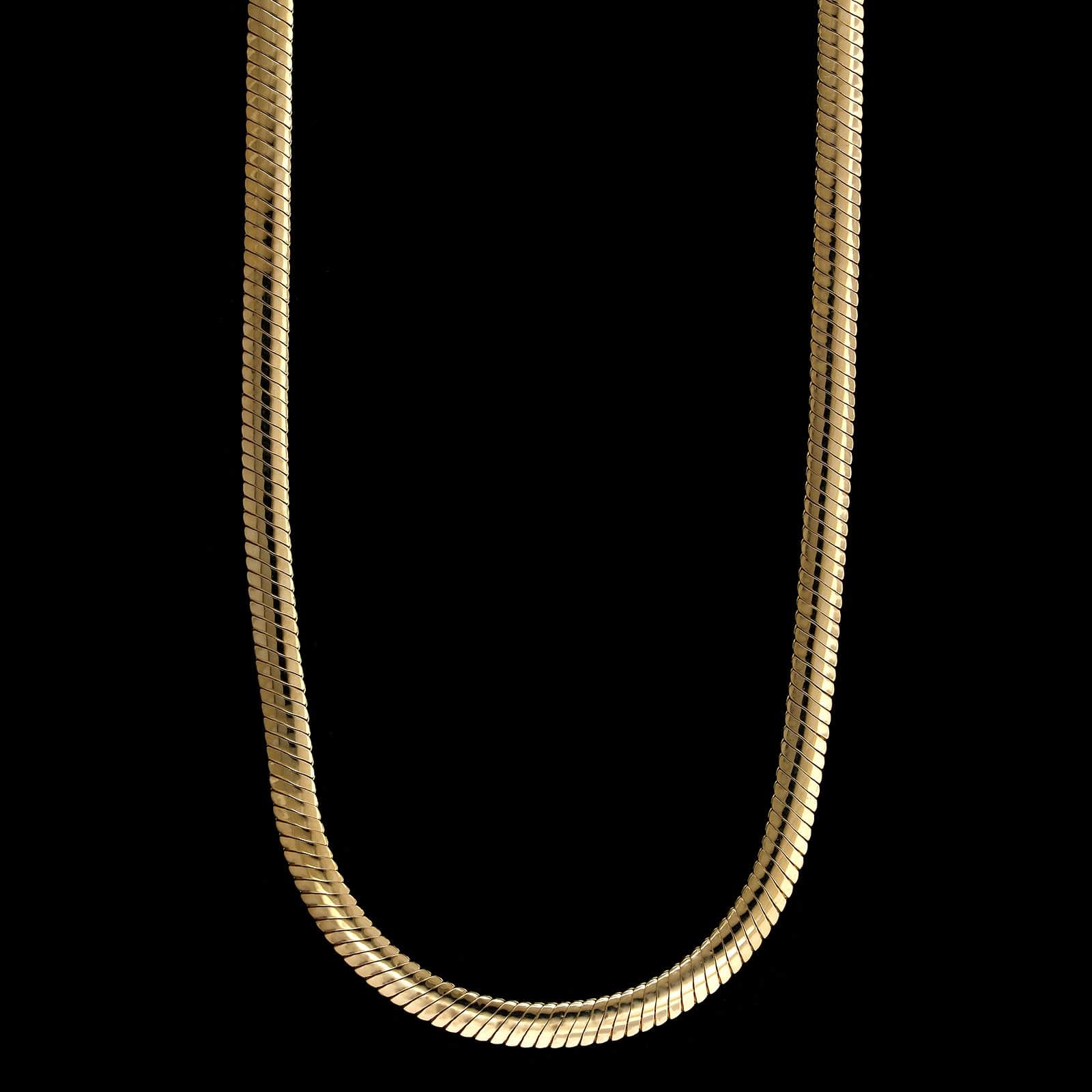 14K Yellow Gold Estate Fancy Link Chain