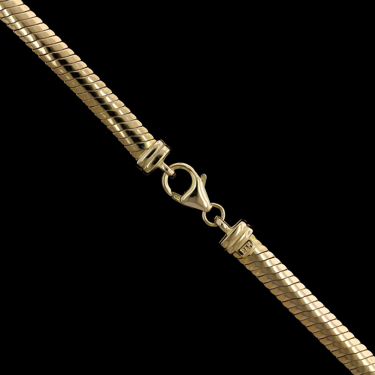 14K Yellow Gold Estate Fancy Link Chain