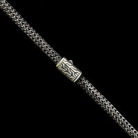 John Hardy Sterling Silver Estate Graduated Classic Chain Necklace