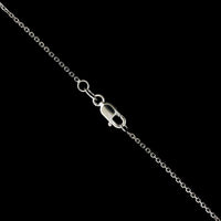 14K White Gold Estate Diamond Necklace
