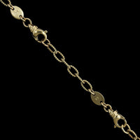 14K Yellow Gold Estate Cultured Black South Sea Pearl and Diamond Necklace