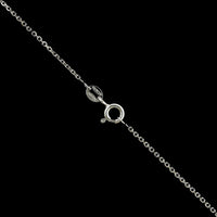 14K White Gold Estate Marquise Diamond Pendant
