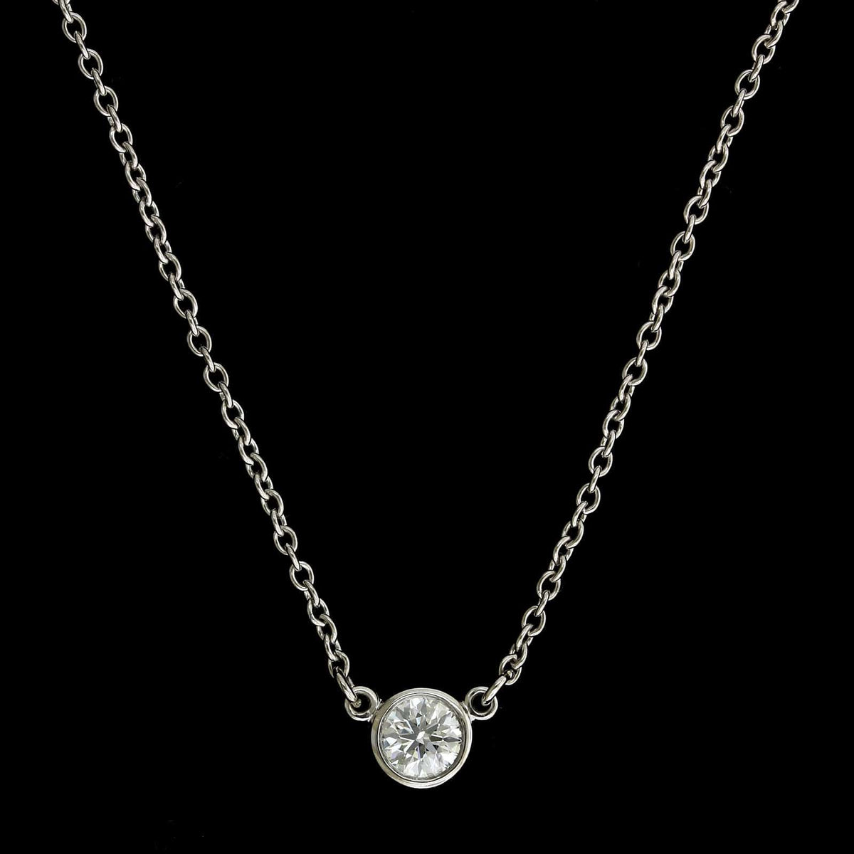 Tiffany Co. Elsa Peretti Platinum Estate Diamond by the Yard