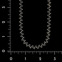 Jack Kelege 18K White Gold Estate Black Rhodium Diamond Necklace
