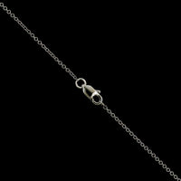 14K White Gold Estate Diamond Necklace