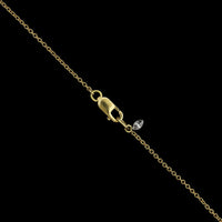 Todd Pownell 18K Yellow Gold and Platinum Estate Diamond Pendant Necklace