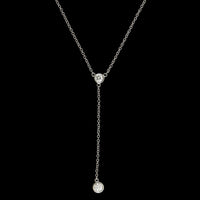 Tiffany & Co. Elsa Peretti Platinum Estate Diamond by the Yard Necklace