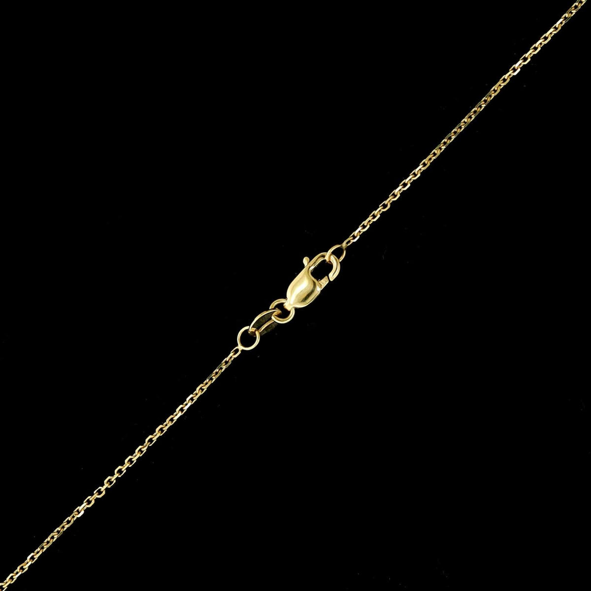 14K Yellow Gold Estate Mother and Child Pendant