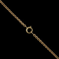 Vintage 14K Yellow Gold Estate Amethyst and Diamond Heart Pendant