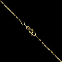 14K Yellow Gold Estate Sodalite Pendant
