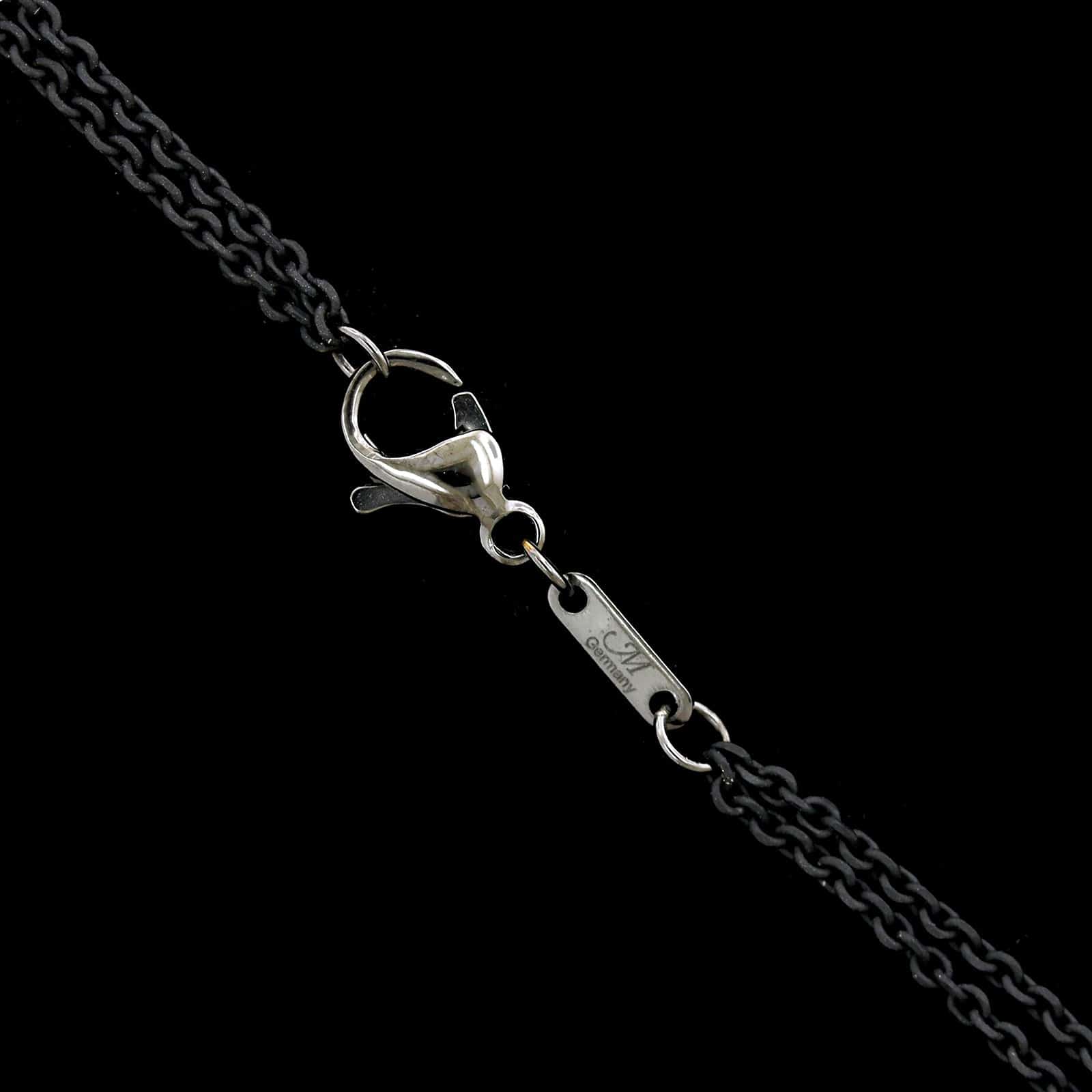 Monica Rich Kosann Sterling Silver and 18K Yellow Gold Estate White Sapphire Snake Keeper Box Pendant