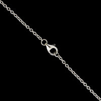 Cartier18K White Gold Estate Love Necklace
