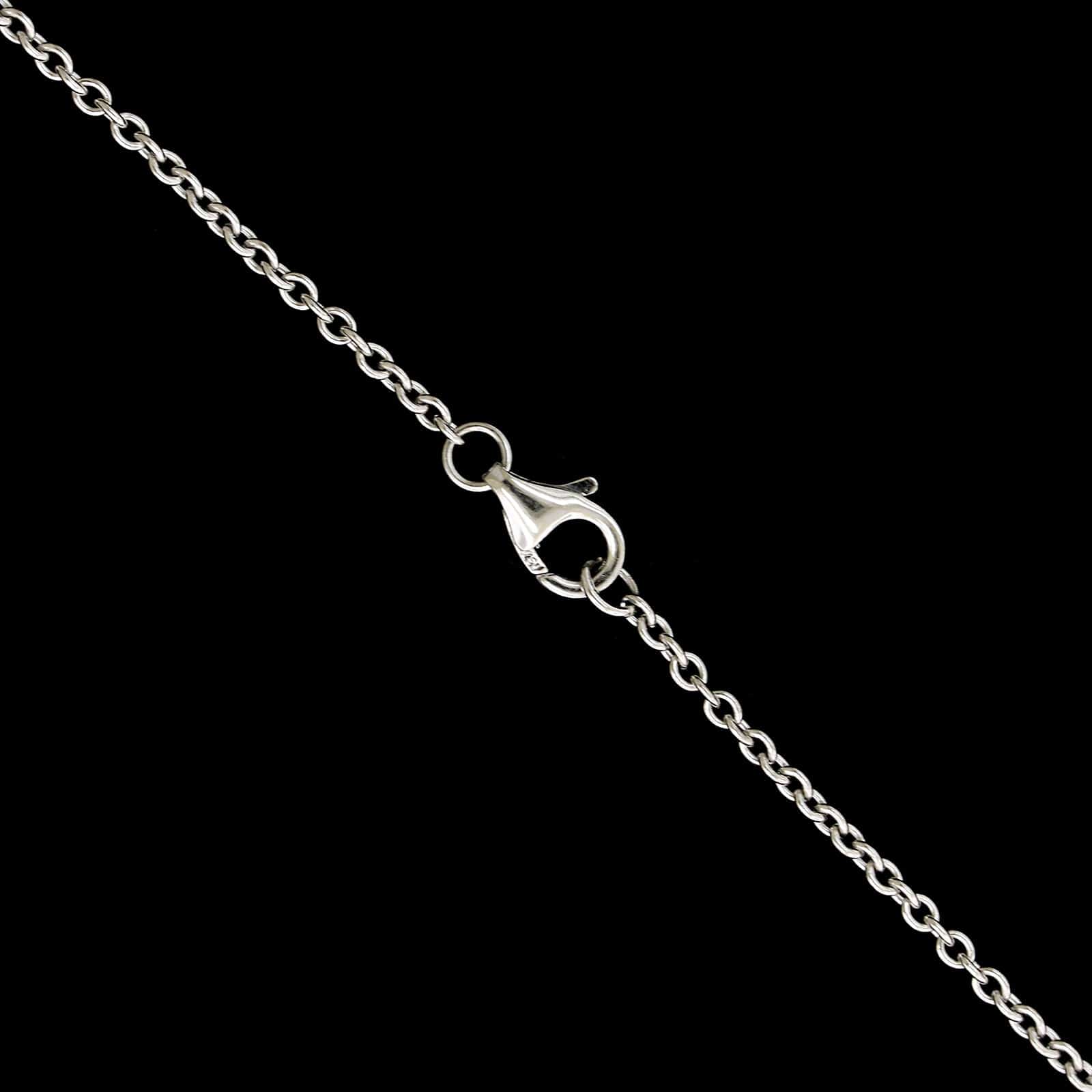 Cartier18K White Gold Estate Love Necklace