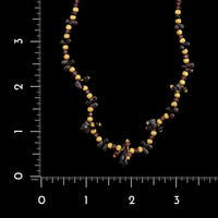 Laura Gibson 22K Yellow Gold Estate Tourmaline Bead Necklace